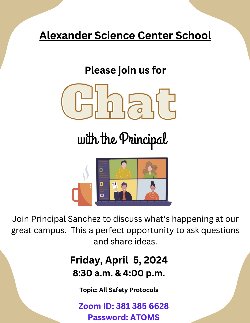 Chat with the principal flyer